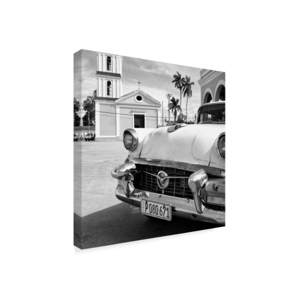 Philippe Hugonnard 'Classic Car In Santa Clara II' Canvas Art,18x18